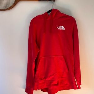 Men’s Cherry Red North Face Hoodie